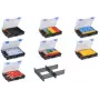 Maletín de almacenamiento allit EuroPlus Pro K44/15 — 15 compartimentos, 440×76×355 mm