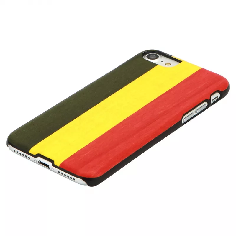 Funda Man and Wood para iPhone 7/8 — reggae negra