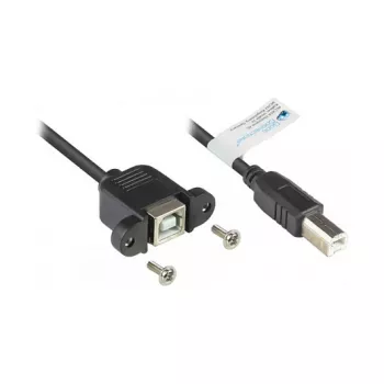 Good Connections alargador USB2.0 A-conector hembra empotrable B 0,3m