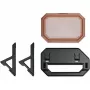 Kit de soporte de chasis para The Tower 600 Mocha Mousse (negro/moca, para colocación horizontal)