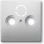 BUSCH JAEGER 1743-866 - blanco - plástico - Busch-Jaeger - brillante - 0230-101 - 0230-0-0250 - SAT + TV + Radio