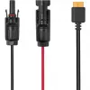 Cable de carga EcoFlow LMC4-XT60I-3.5M negro rojo