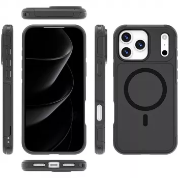 Funda Border 4smarts Defend iPhone 17 Pro Max negro 17,5 cm