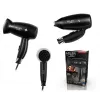 Secador de pelo Adler AD 2251, 1400 W, 2 velocidades, 2 niveles de calor, negro