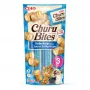 INABA Churu Bites Pollo con atún y vieiras - Snack para gatos - 3x10 g