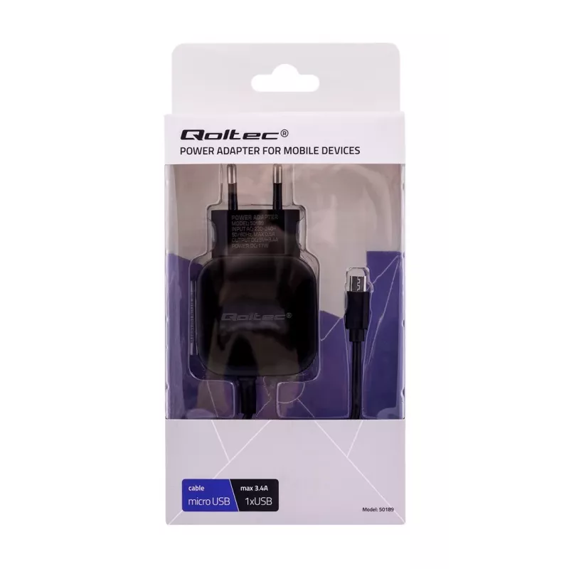 Cargador de interior Qoltec 50189