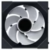 Ventilador de caja Lian Li UNI FAN SL-INF Wireless ARGB PWM Reverse Blade de 140 mm negro