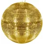 Bola de espejos EUROLITE 75 cm oro — bola de espejos de discoteca para efectos de luz