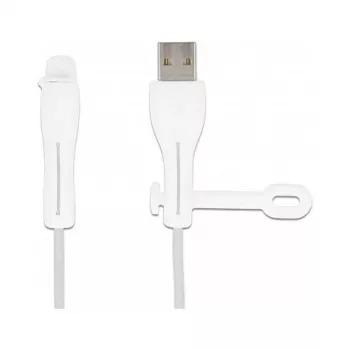 DeLOCK tapa antipolvo para conector macho USB Type-A y conector macho Apple Lightning, set de 2 blanco