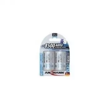 ANSMANN maxE - Batería 2 x Tipo D NiMH 8500 mAh (5035362)