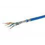 Cable de red Metz Connect 1308427B34145 Cat7a S/FTP azul 100m