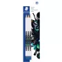 Staedtler HB Lápiz pack de 3, modelo 130HBBK3E1 — Dureza HB, set de 3