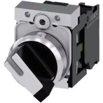 Siemens 3SU1150-2BF60-1BA0 accionamiento eléctrico negro, metalizado
