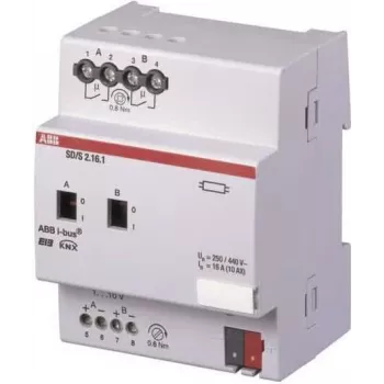 ABB STOTZ-KONTAKT Actuador de conmutación/regulación SD/S2.16.1 2 canales 16A (2CDG110079R0011)