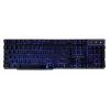 Teclado y ratón Rebeltec SHERMAN Gaming USB QZERTY Inglés Negro