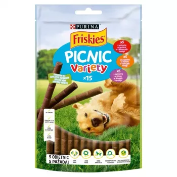 Alimento húmedo para perros en bolsa Purina Nestlé FRISKIES Picnic Variety 126 g — perros adultos, cordero/ternera, bolsa 126 g