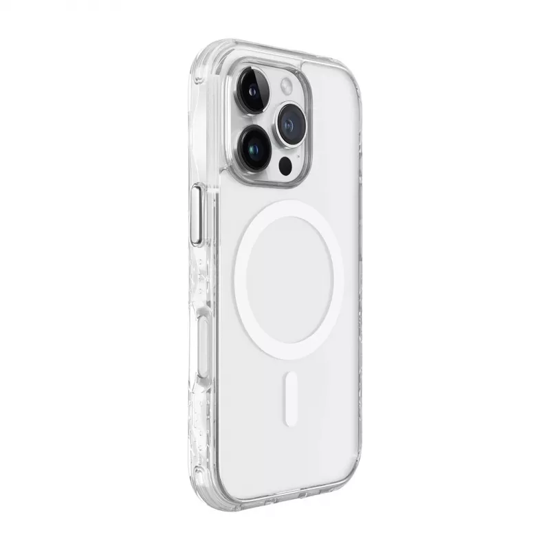 LAUT Crystal Matter X L_IP24B_CMX_UC funda MagSafe para iPhone 16 Pro, transparente