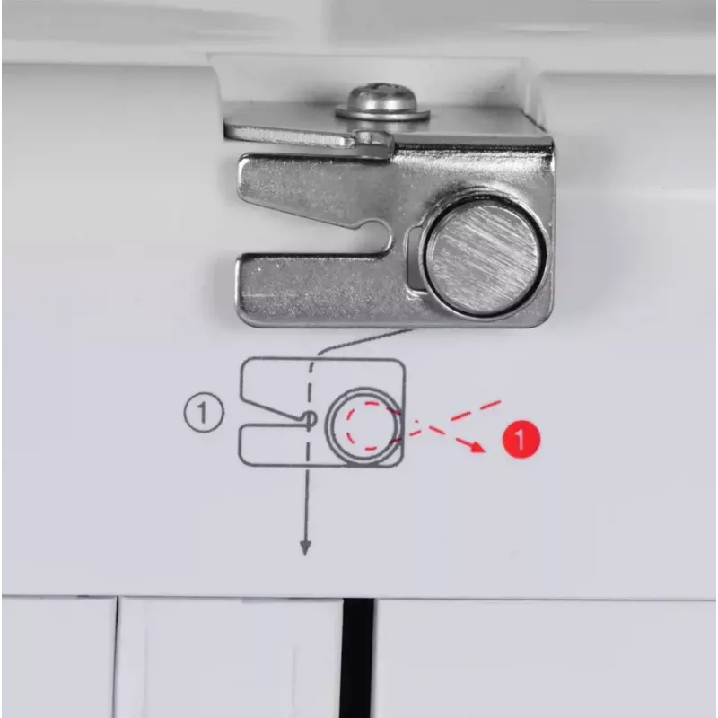 Máquina de coser semiautomática SINGER M1005 — 11 puntadas, 4 mm de ancho de puntada, canillero superior, brazo libre, 2,5 kg