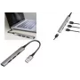 LogiLink concentrador USB USB 3.0 4 puertos Slim aluminio gris (UA0391)