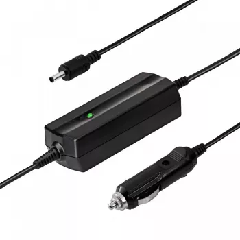 Fuente de alimentación para portátil de coche Akyga AK-ND-84 para Dell, 65 W, 19,5 V / 3,33 A, 4,5 x 3,0 mm + pin, entrada de 12 V