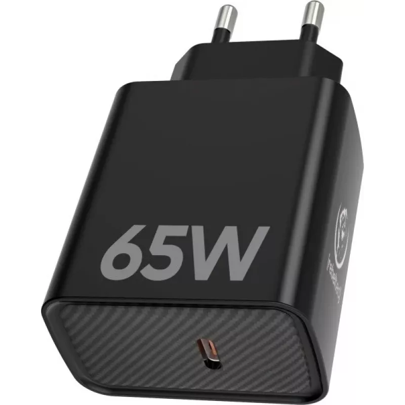 Cargador rápido PD65W USB-C para portátiles, smartphones