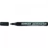 Rotulador de pintura STANGER negro, 2-4 mm, 1 ud. 219011