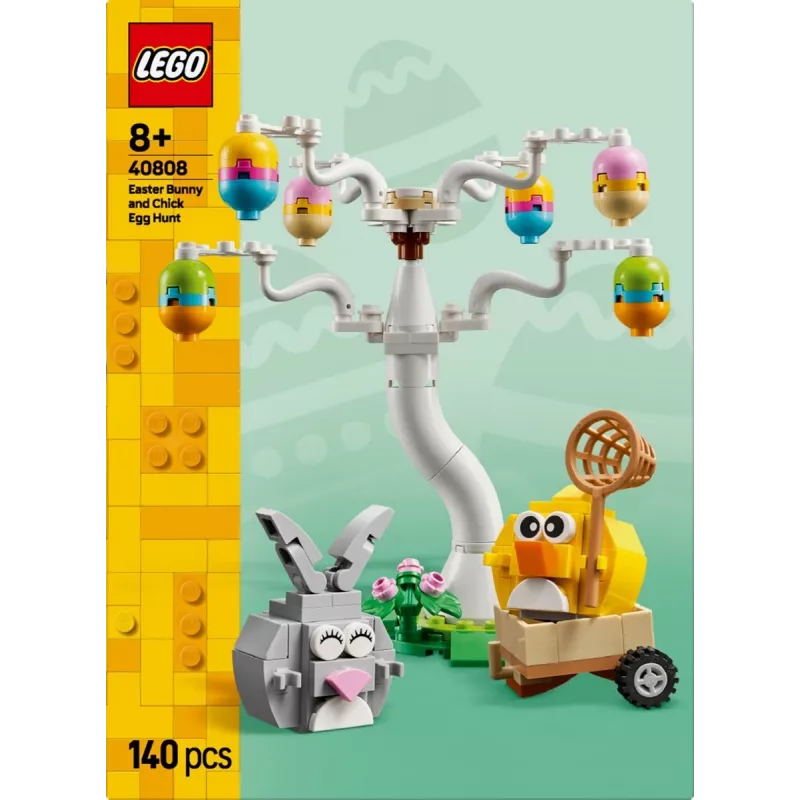 Blocks 40808 Búsqueda de huevos del conejo y el pollito de Pascua