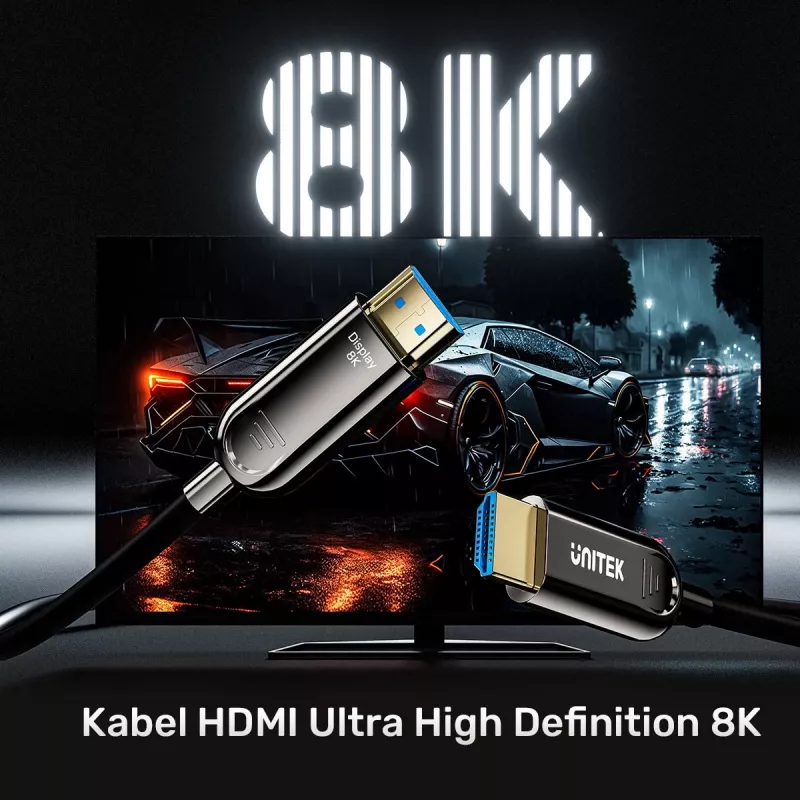 Cable HDMI Optic 2.1 AOC 8K120Hz 3m C11085GY03-3