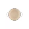 Le Creuset Signature Asadora redonda blanca 20 cm