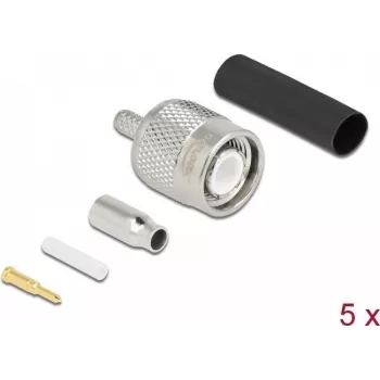 Conector macho TNC para crimpar RG-174/RG-316 DeLOCK 90015