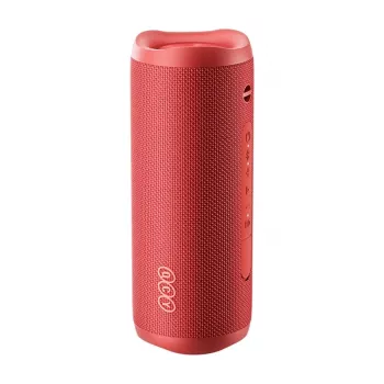Altavoz inalámbrico portátil QCY SP7 rojo — Bluetooth 5.0, diseño compacto portátil