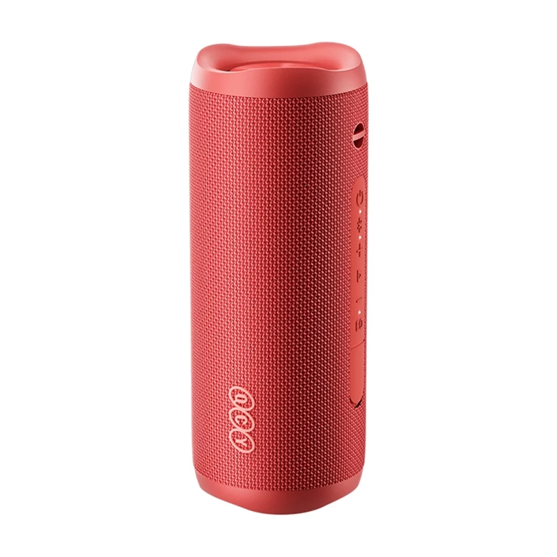 Altavoz inalámbrico portátil QCY SP7 rojo — Bluetooth 5.0, diseño compacto portátil
