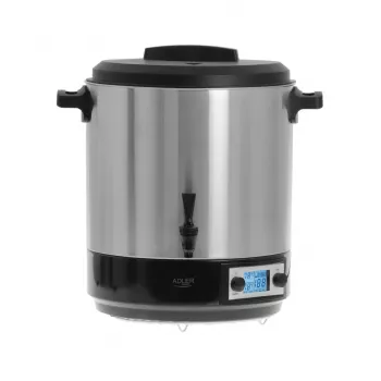 Máquina de conservas Adler AD 4496 28L 2600W acero inoxidable negro