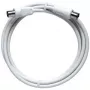 Axing BAK 250-90 Cable coaxial Blanco