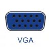Akyga AK-AV-01 cable VGA D-Sub 15 pines conector macho/conector macho, 1,8 m, negro, con filtro de ferrita