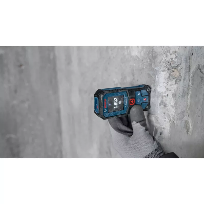 Medidor láser de distancias GLM 40-31 Professional (azul/negro, alcance 50 m, línea láser roja)