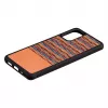 Funda para móvil man and wood para Samsung Galaxy S20+ — marrón a cuadros con borde negro