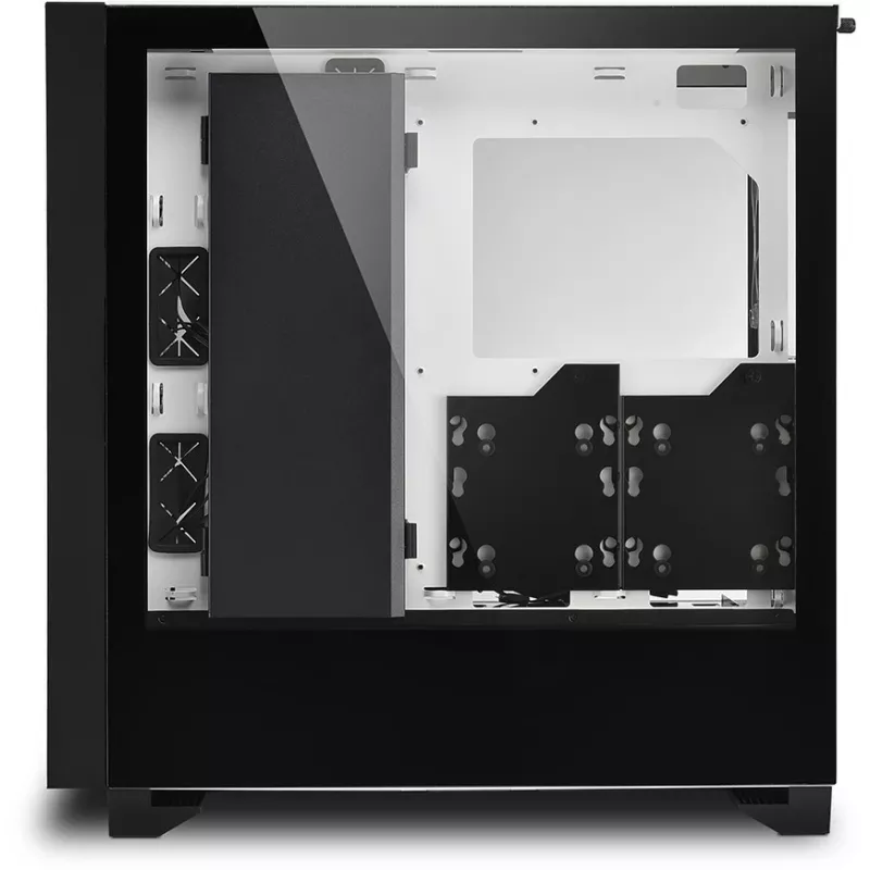 Sharkoon ELITE SHARK CA300H - Torre - PC - Blanco - ATX - EATX - micro ATX - Mini-ITX - Metal - Cristal Templado - Gaming