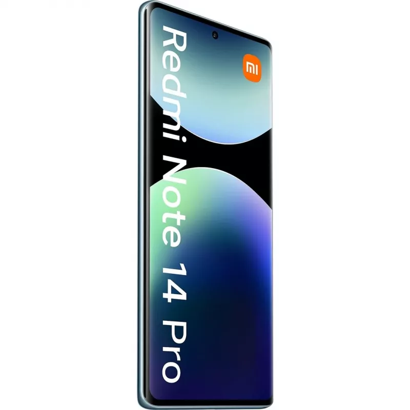 Xiaomi Redmi Note 14 Pro 4G teléfono inteligente 8 GB RAM 256 GB, 6,67" AMOLED, 200 MP, 5500 mAh, Dual SIM híbrida, Android 14, azul océano