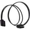 Cable SATA Silverstone CP11 0,3 m negro