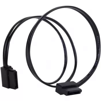 Cable SATA Silverstone CP11 0,3 m negro