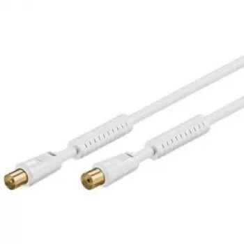 Wentronic 27718 cable coaxial blanco