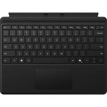 Teclado Microsoft Surface Pro EP2-00428 negro — funda con teclado desmontable para Surface Pro, teclas retroiluminadas, fijación magnética