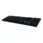 Teclado gaming mecánico Logitech G G915 LIGHTSPEED inalámbrico RGB GL Linear
