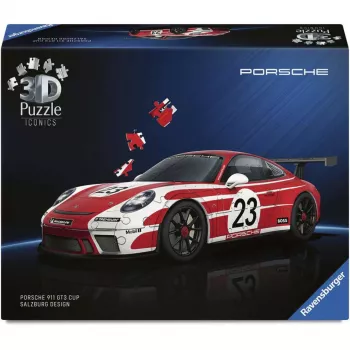 Puzzle 3D Ravensburger Porsche 911 «Salzburg Edition» – kit de maqueta pieza de coleccionista (Ravensburger 12008038)