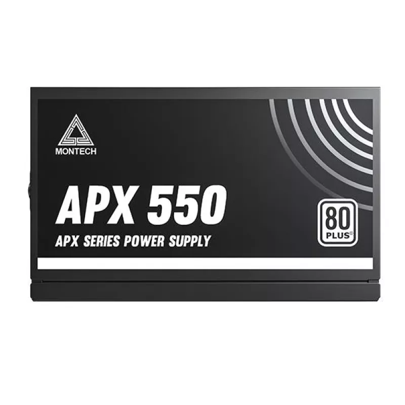 Montech APX550 fuente de alimentación 550 W 20+4 pin ATX ATX negro