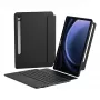 Funda con teclado y touchpad Inateck N0064 para Samsung Galaxy Tab S10 FE/S9 FE/S9, negra