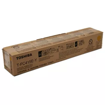 Toshiba 6AJ00000182/T-FC415EY tóner amarillo. 33.6K páginas para Toshiba E-