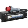 EUROLITE SB-1200B Distribuidor de corriente 1200W 16A regleta con protección integrada