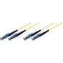 Tecline 39980002 Cable de fibra óptica 2 m 2x E-2000 OS2 Amarillo (39980002)